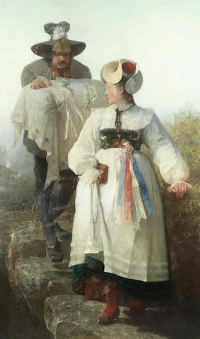 The Baptism by 
																	Gustave Jundt
