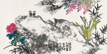 Two Birds by 
																	 Zhou Huaimin