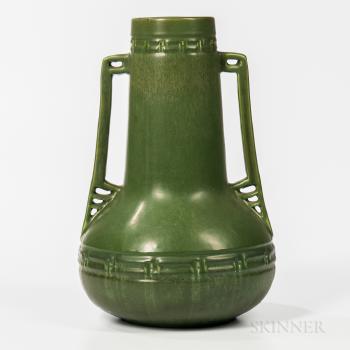 Two-handled Vase by 
																	 Hampshire Pottery