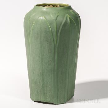 Large Hampshire Pottery Vase by 
																	 Hampshire Pottery