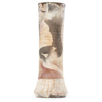 Tall vase with nudes by 
																			Paul Soldner