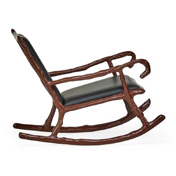 Clay low rocking chair by 
																			Maarten Baas