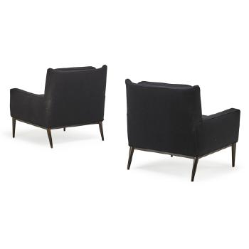 Pair of lounge chairs by 
																			Paul McCobb