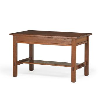Single-drawer library table by 
																			 L & JG Stickley