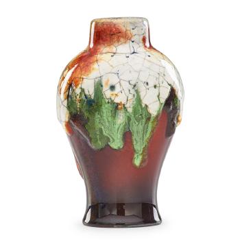 Chang ware vase by 
																			Charles Noke