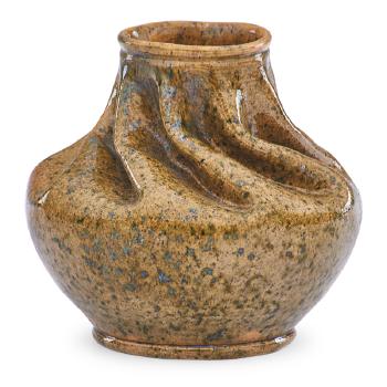 Vase with in-body twist by 
																			George Edgar Ohr
