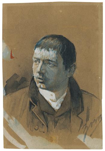 Self-portrait by 
																	Anders Zorn