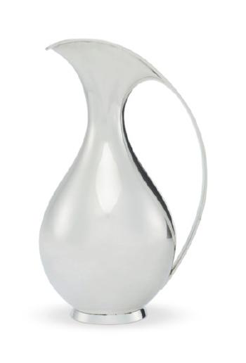A Danish Silver Water Pitcher by 
																	 A Michelsen Co