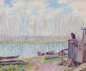 Bords Du Loing by 
																	Alfred Sisley
