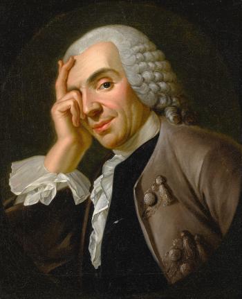 Portrait of Johann Rudolf Sinner by 
																	Emanuel Handmann