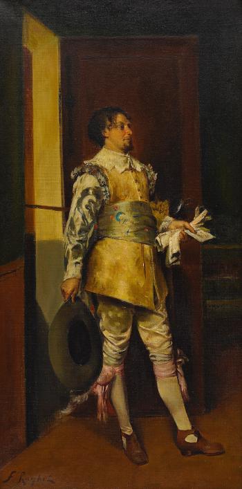 Cavalier by 
																	Ferdinand Roybet