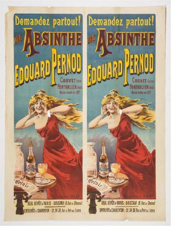 Absinthe Édouard Pernod by 
																	Louis Galice