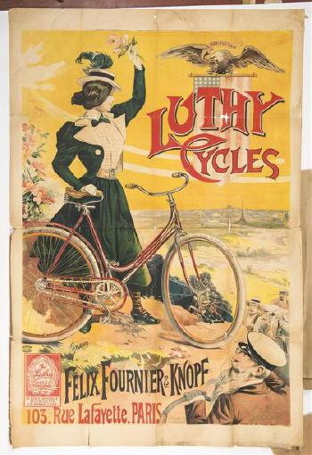 Luthy Cycles; Felix Fournier and Knopf by 
																	Francisco Tamagno
