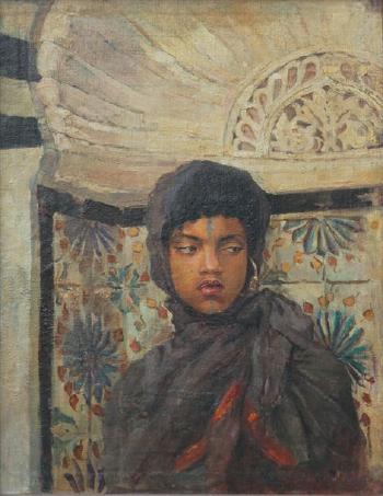 Portrait bérbère by 
																	 Orientalist School