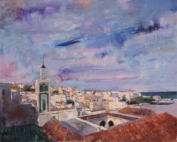 La grande mosquée, Tanger by 
																	Rachid Hanbali