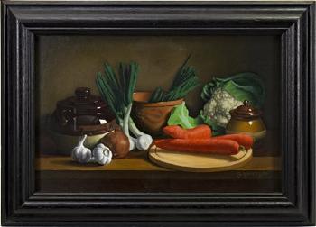 Still Life With Vegetables by 
																	James Gavin Forrest Younge