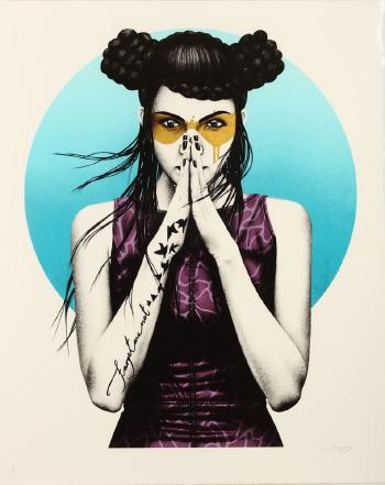Vergiss (24ct Gold Leaf) by 
																	Fin Dac