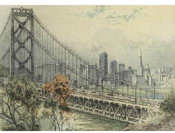 San Francisco Bay Bridge Western Span by 
																			Josef Eidenberger