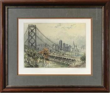 San Francisco Bay Bridge Western Span by 
																			Josef Eidenberger