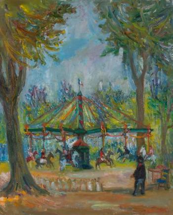 Carousel In The Park by 
																	Jakub Zucker