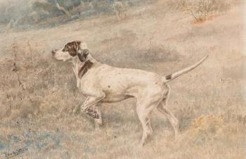Pointer (Owned by Edward Dexter) by 
																	Edmund Henry Osthaus