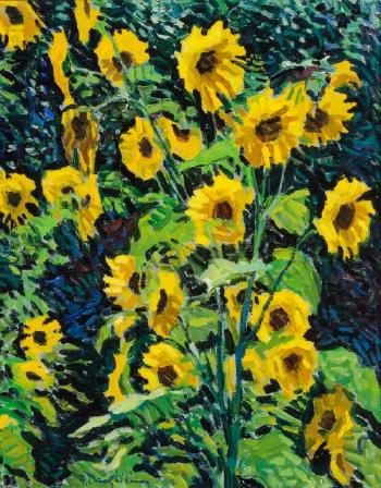 Sunflowers by 
																	Robert Daughters