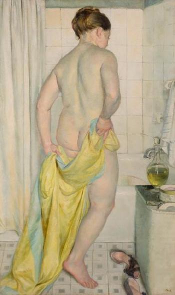 Woman Bathing by 
																	John Koch