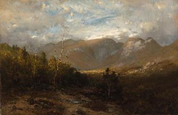 A Sunlit Vale, Adirondack Mountains by 
																	Alexander H Wyant