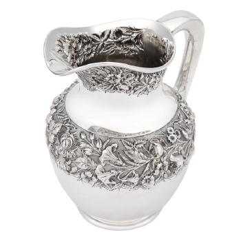 S. Kirk & Son Co. Sterling Silver Water Pitcher by 
																	 Samuel Kirk & Son