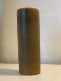 A Stoneware Vase Decorated With Brownish Glaze by 
																			Per Linnemann-Schmidt