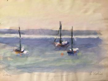 Boats by 
																			Ray Nolin