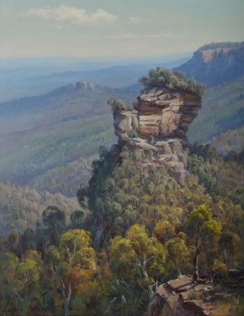 Orphan Rock - Katoomba by 
																			Andris Jansons
