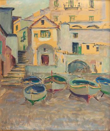 Cetara (Amalfi) by 
																	Felice Vellan