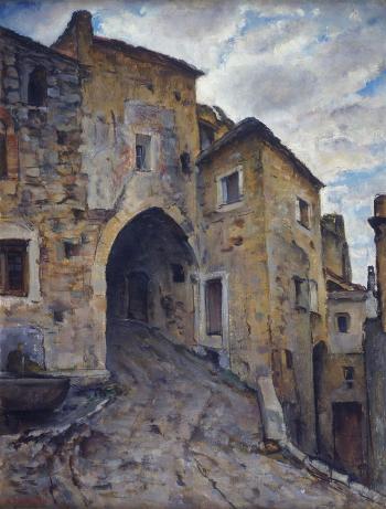 Castelvecchio di Rocca Barbera (Albenga) by 
																	Alberto Caffassi
