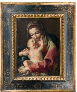 Madonna con Bambino by 
																	Domenico Zorzi