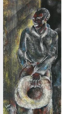 Black Man by 
																			George Ratkai