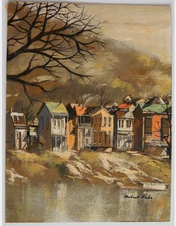 Row of Houses by 
																			Robert Fabe
