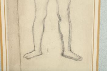 A Male Nude 
 by 
																			Barnett Freedman