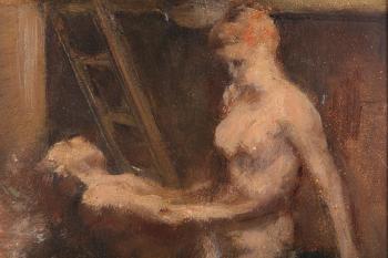 Nudes In The Studio 
 by 
																			Georges van Zevenberghen