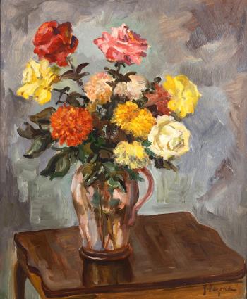 Still Life With Roses
 by 
																			Jaroslaw Olejnicki 