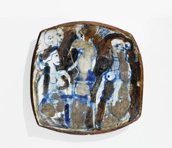Plate by 
																	Peter Voulkos