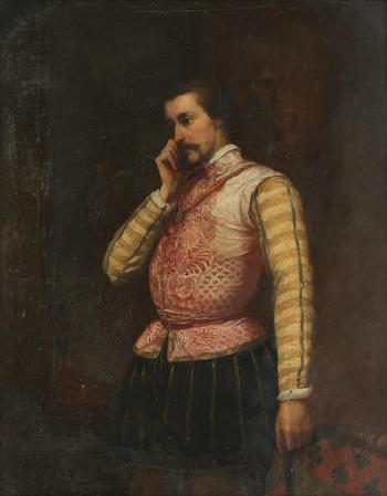 (Possibly) Walter Raleigh by 
																	Ludwig Kachel