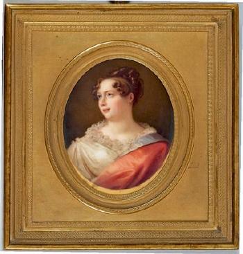 Portrait de la baronne Charlotte Smyth, baronne d’Este by 
																	Marie Victoire Jaquotot