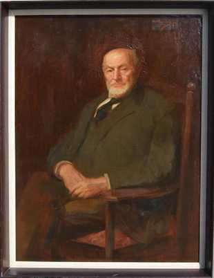 Portrait of a Gentleman by 
																			Maurice Fromkes
