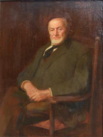 Portrait of a Gentleman by 
																			Maurice Fromkes