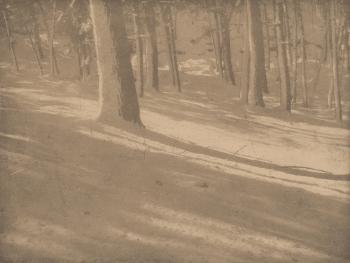 Winter Shadows and Mother and Child - A Study (two works) by 
																			Alvin Langdon Coburn