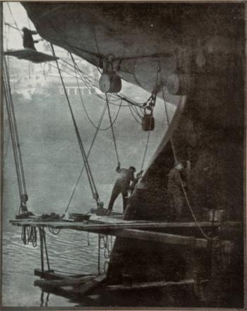 On the Embankment; The Rudder by 
																			Alvin Langdon Coburn