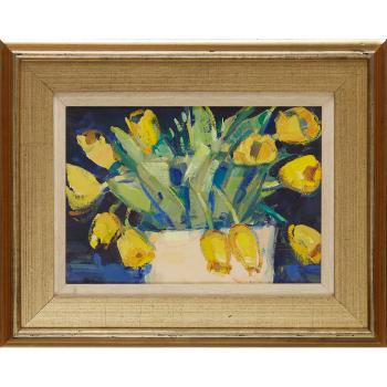 Tulips by 
																			James Fullarton