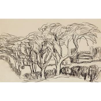 House Through The Trees by 
																			William Mactaggart