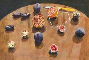 Pomegranate And Passion Fruit  1988 by 
																	Glynn Boyd Harte